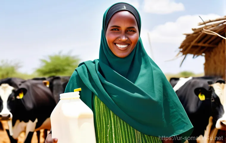 소말릴란드의 사회적 기업 - **Vibrant Somali Women's Craft Workshop**
    Inside a brightly lit, bustling community workshop in ...